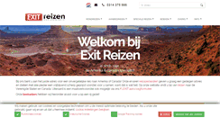 Desktop Screenshot of exit-reizen.nl