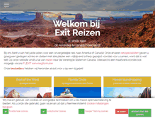 Tablet Screenshot of exit-reizen.nl